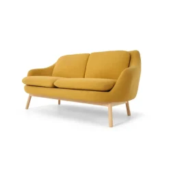 Sofá de 2 Cuerpos Oslo – Amarillo Yema