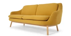 Sofá de 3 Cuerpos Oslo – Amarillo Yema