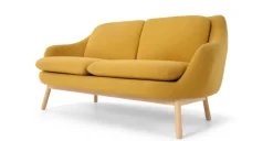 Sofá de 2 Cuerpos Oslo – Amarillo Yema