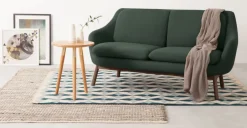 Sofá de 2 Cuerpos Oslo – Verde Bosque