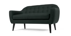 Sofá de 2 Cuerpos Ritchie – Gris Antracita