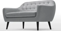 Sofá de 2 Cuerpos Ritchie – Gris Perla