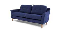Sofá de 2 Cuerpos Rufus – Azul Cobalto Oscuro
