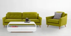 Sofá de 3 Cuerpos Rufus – Verde hoja