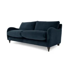Sofá de 3 Cuerpos Sofia – Afelpado Índigo