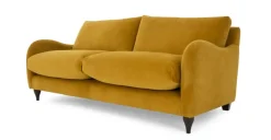 Sofá de 3 Cuerpos Sofia – Afelpado Cúrcuma