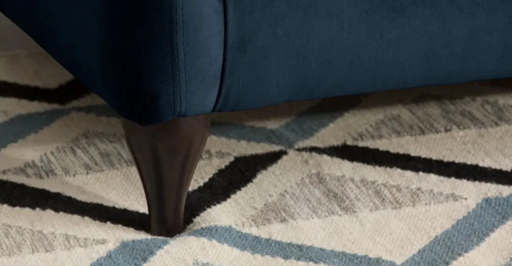 Sofá de 3 Cuerpos Sofia – Afelpado Índigo