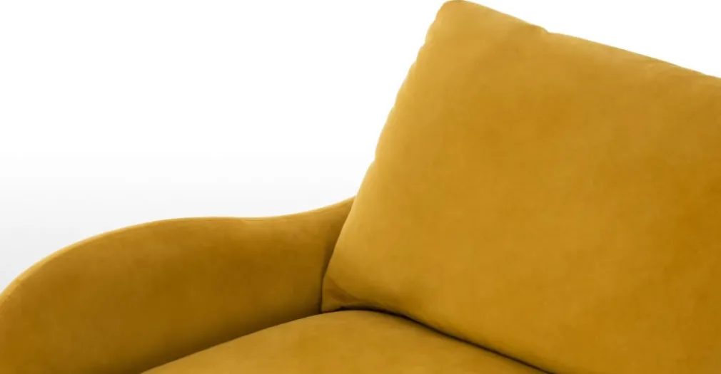 Sofá de 3 Cuerpos Sofia – Afelpado Cúrcuma