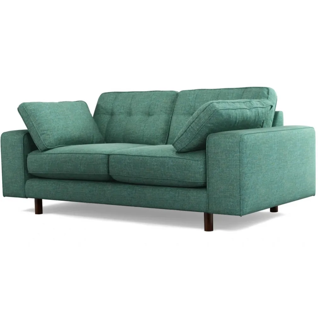 Sofá de 2 Cuerpos Tobias – Azul Cerceta