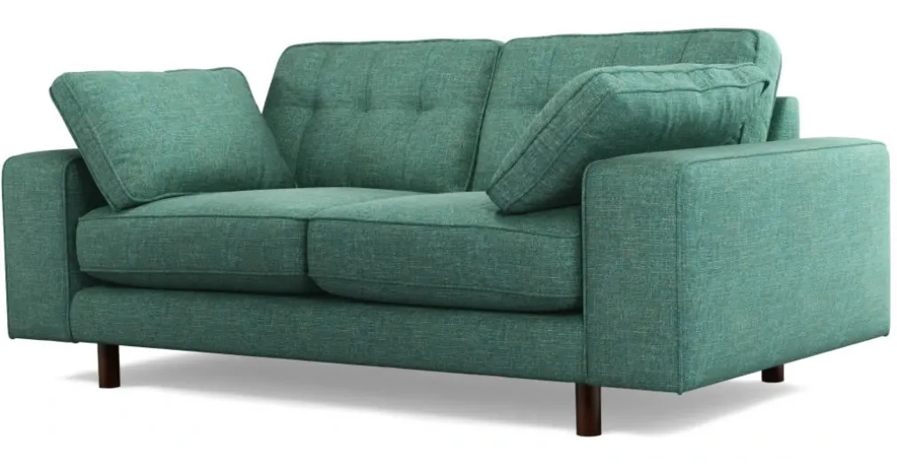 Sofá de 2 Cuerpos Tobias – Azul Cerceta