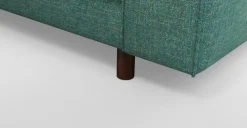 Sofá de 2 Cuerpos Tobias – Azul Cerceta