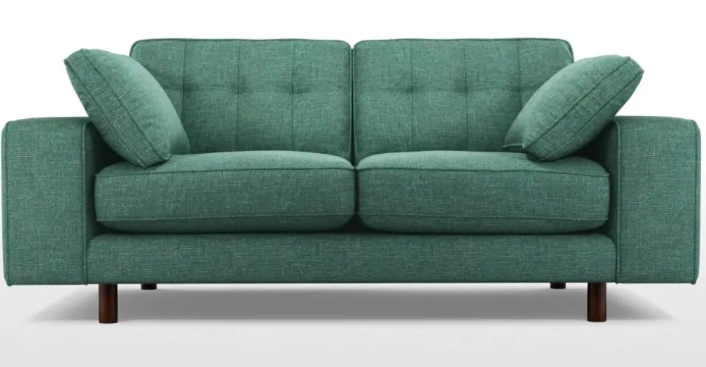 Sofá de 2 Cuerpos Tobias – Azul Cerceta