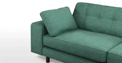 Sofá de 2 Cuerpos Tobias – Azul Cerceta