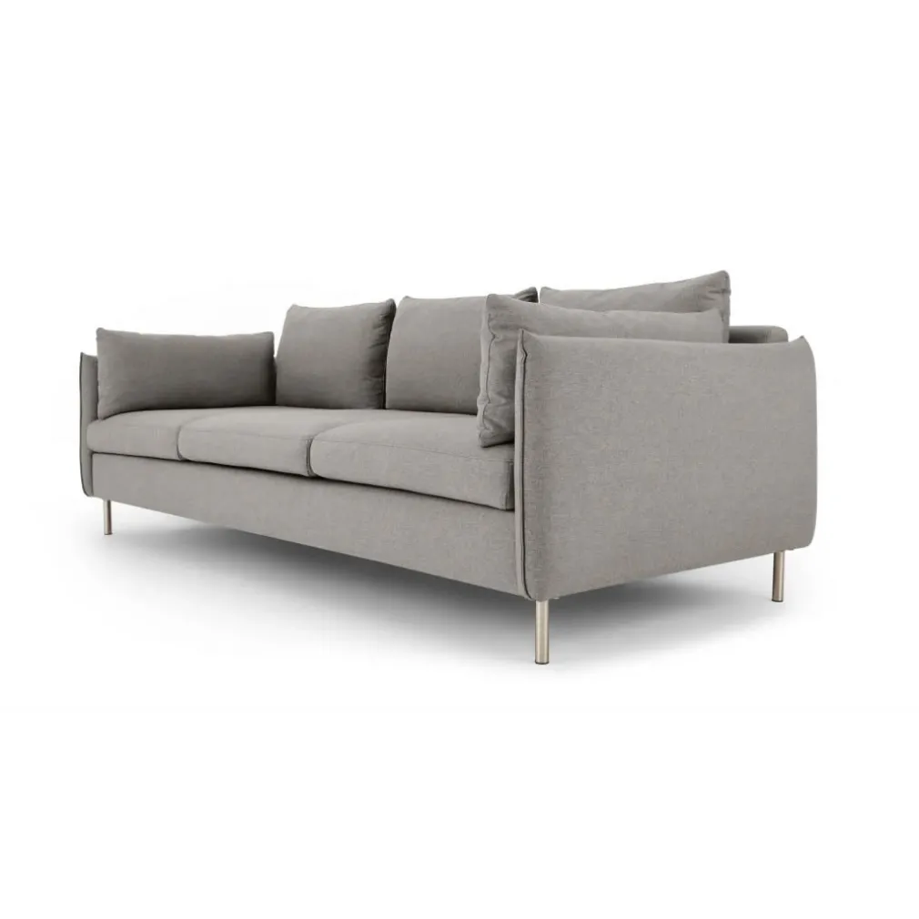 Sofá de 3 Cuerpos Vento – Gris Manhattan