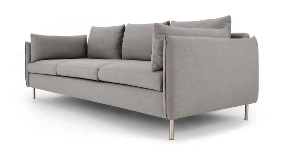 Sofá de 3 Cuerpos Vento – Gris Manhattan