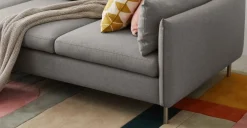 Sofá de 3 Cuerpos Vento – Gris Manhattan