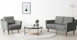 Sofá de 2 Cuerpos Walker – Gris