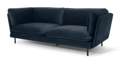 Sofá de 3 Cuerpos Wes – Azul Zafiro