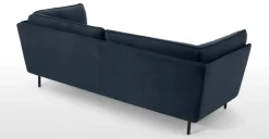 Sofá de 3 Cuerpos Wes – Azul Zafiro