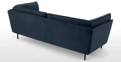 Sofá de 3 Cuerpos Wes – Azul Zafiro