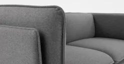 Sofá de 3 Cuerpos Wes – Gris Selecto