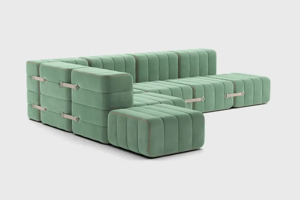 Sofá Esquinero 4 Cuerpos Curt