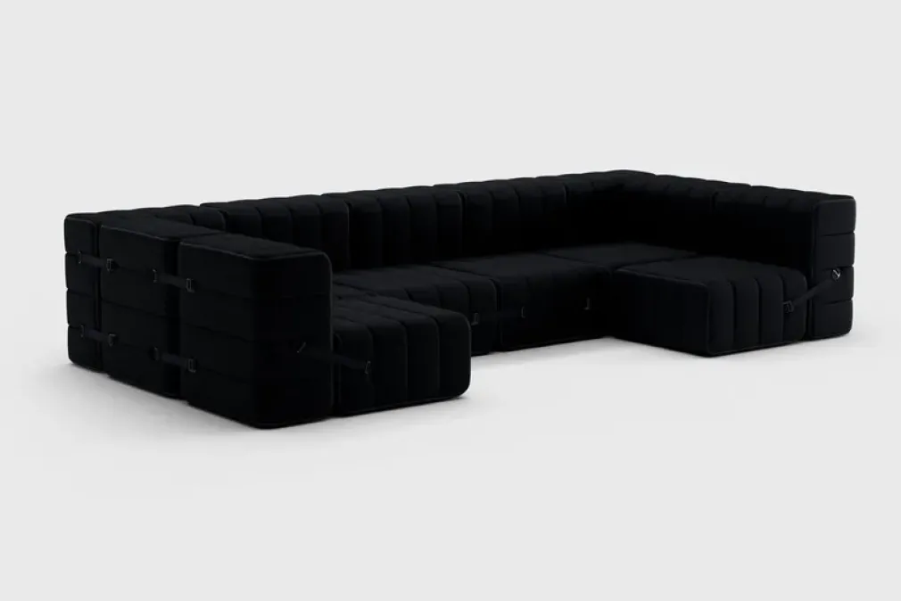 Sofá Esquinero 5 Cuerpos Curt