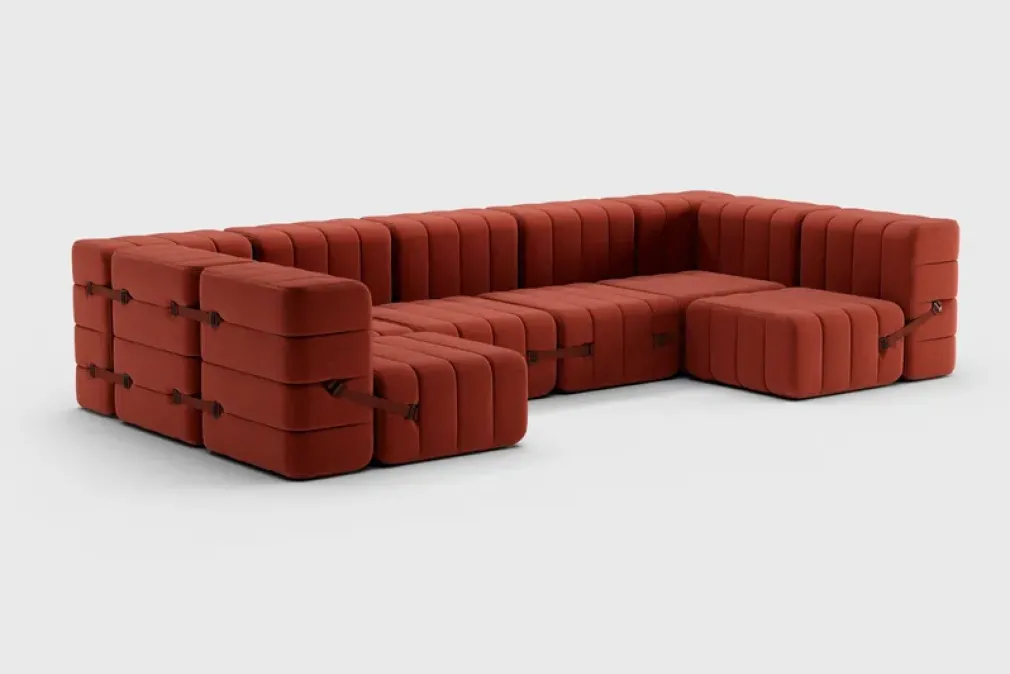 Sofá Esquinero 5 Cuerpos Curt