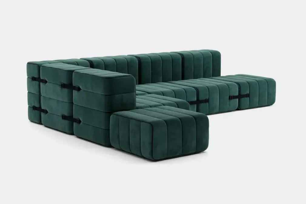 Sofá Esquinero 4 Cuerpos Curt