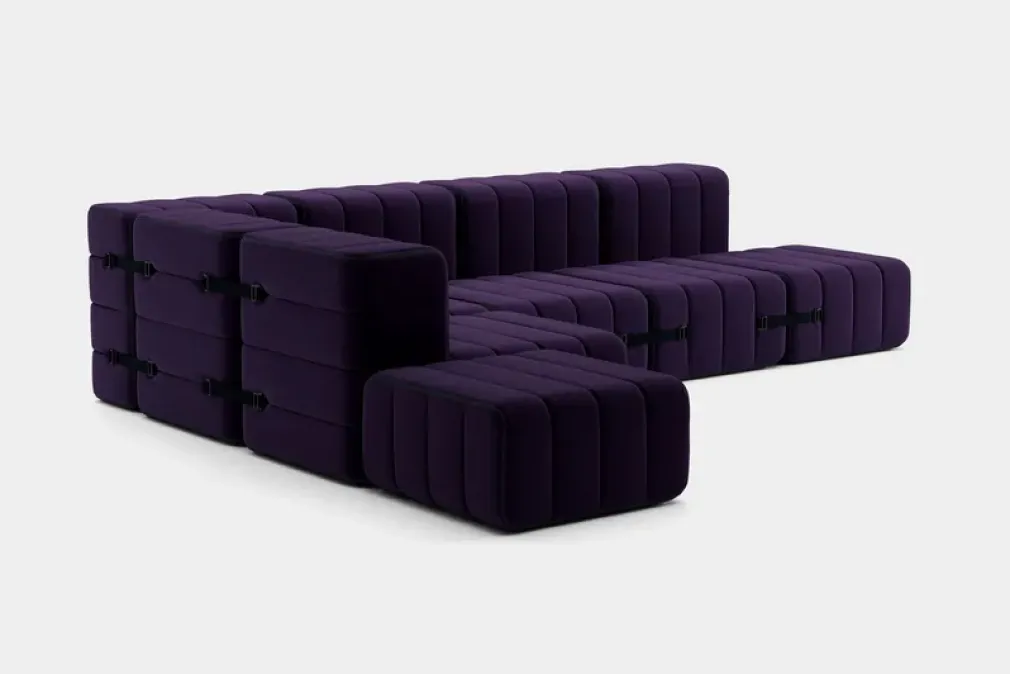 Sofá Esquinero 4 Cuerpos Curt