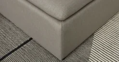 Sofá modular individual Victor – Gris Portland