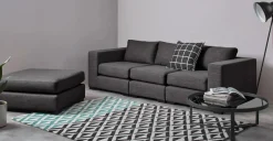 Sofá Modular Mortimer – Gris Foca