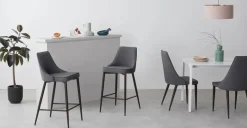 Taburete Julietta – Gris marga