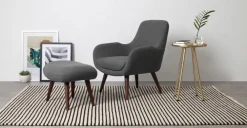 Taburete Moby – Gris marga