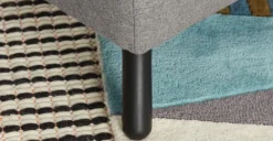 Taburete Rubens – Gris níquel